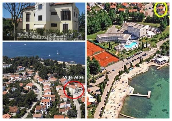 Apartments Villa Alba II Poreč Kültér fotó